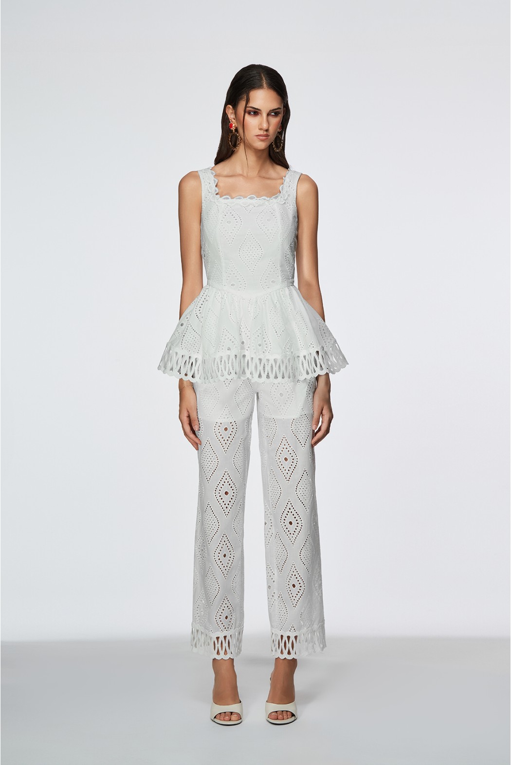 CARTAYA PANTALONE BIANCO