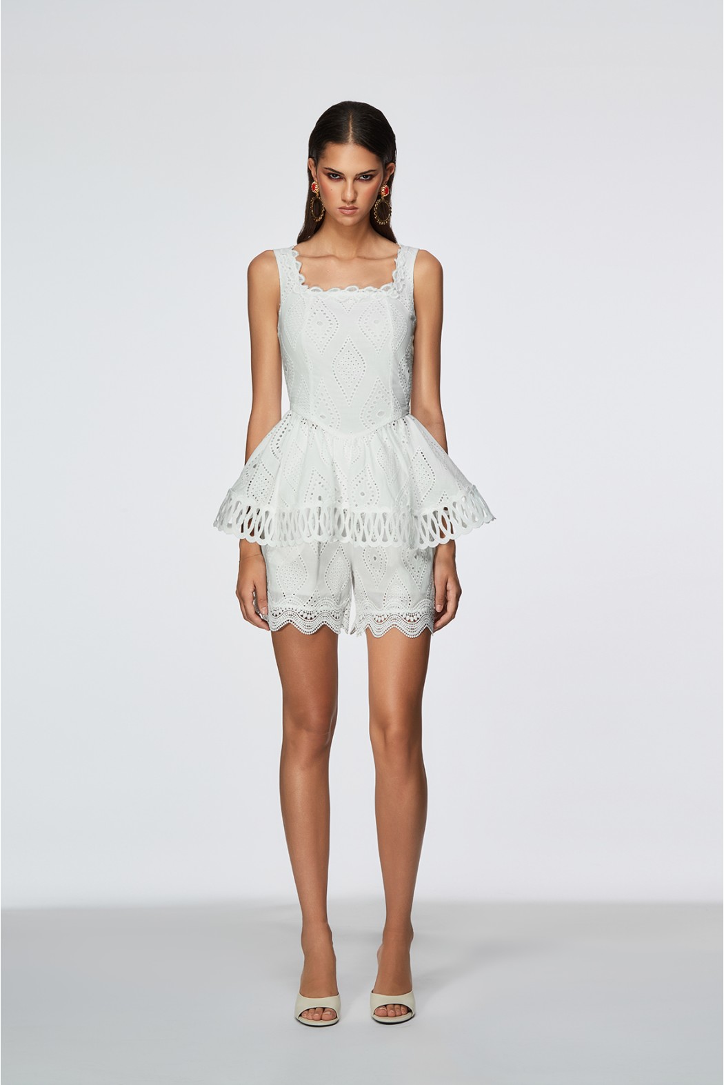 CARTAYA SHORT BIANCO