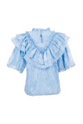 DA ROCA BLUSA CELESTE