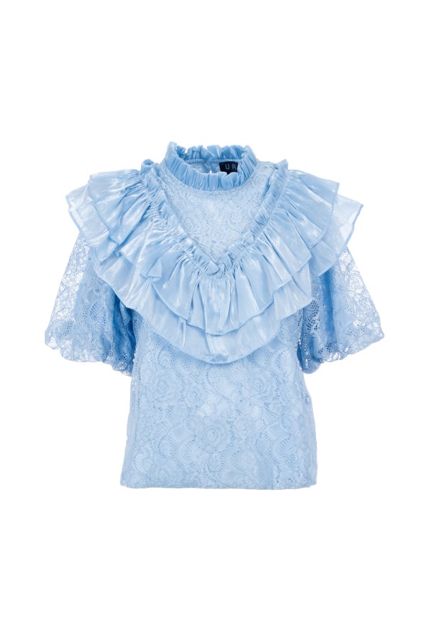 DA ROCA BLUSA CELESTE