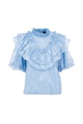 DA ROCA BLUSA CELESTE