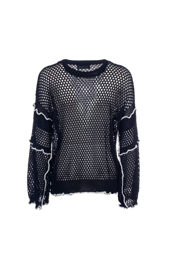 GUIMAR MAGLIA NERO BIANCO