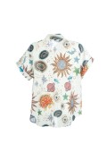 HONTOBA CAMICIA BIANCO MULTICOLORE