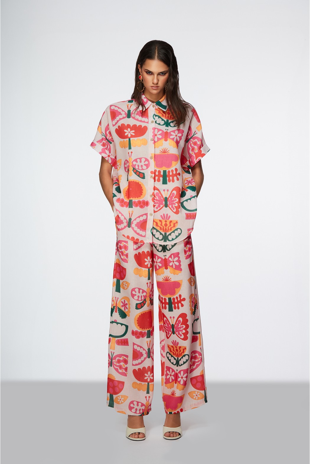 IVISSA PANTALONE ROSA