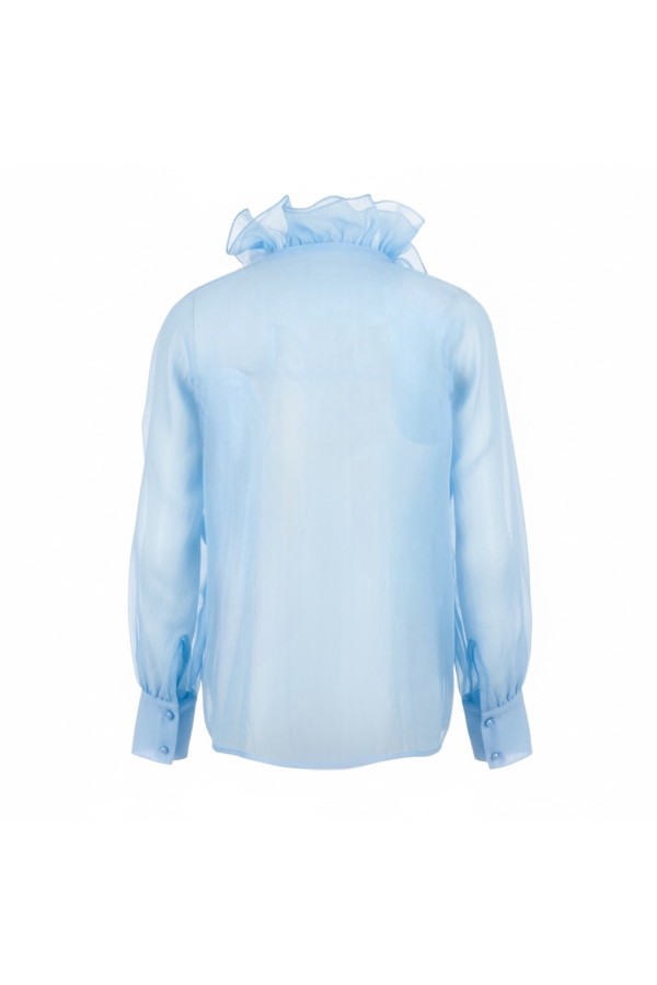 LUANCO BLUSA CELESTE