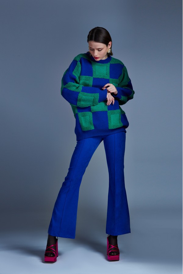 COIBRA244W2M0 PANTALONI BLU