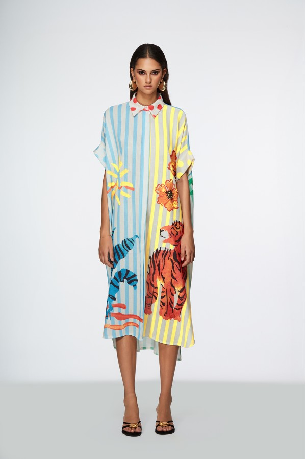 SOROA ABITO MULTICOLORE