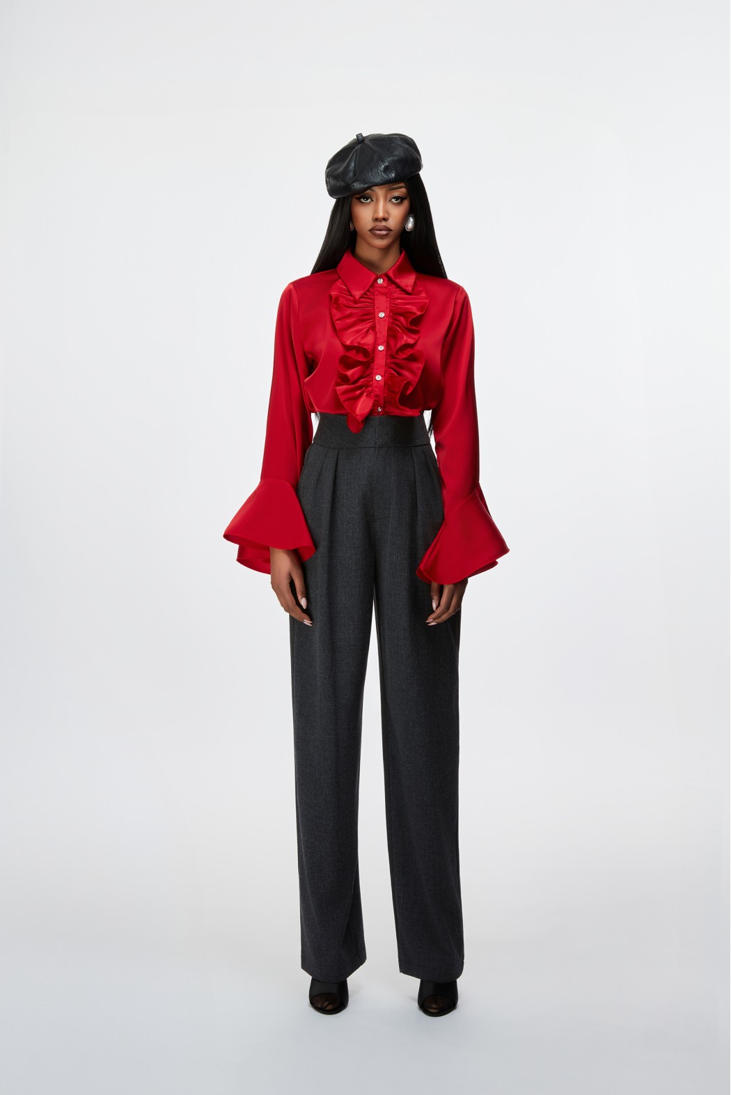 CALAFELL CAMICIA ROSSO