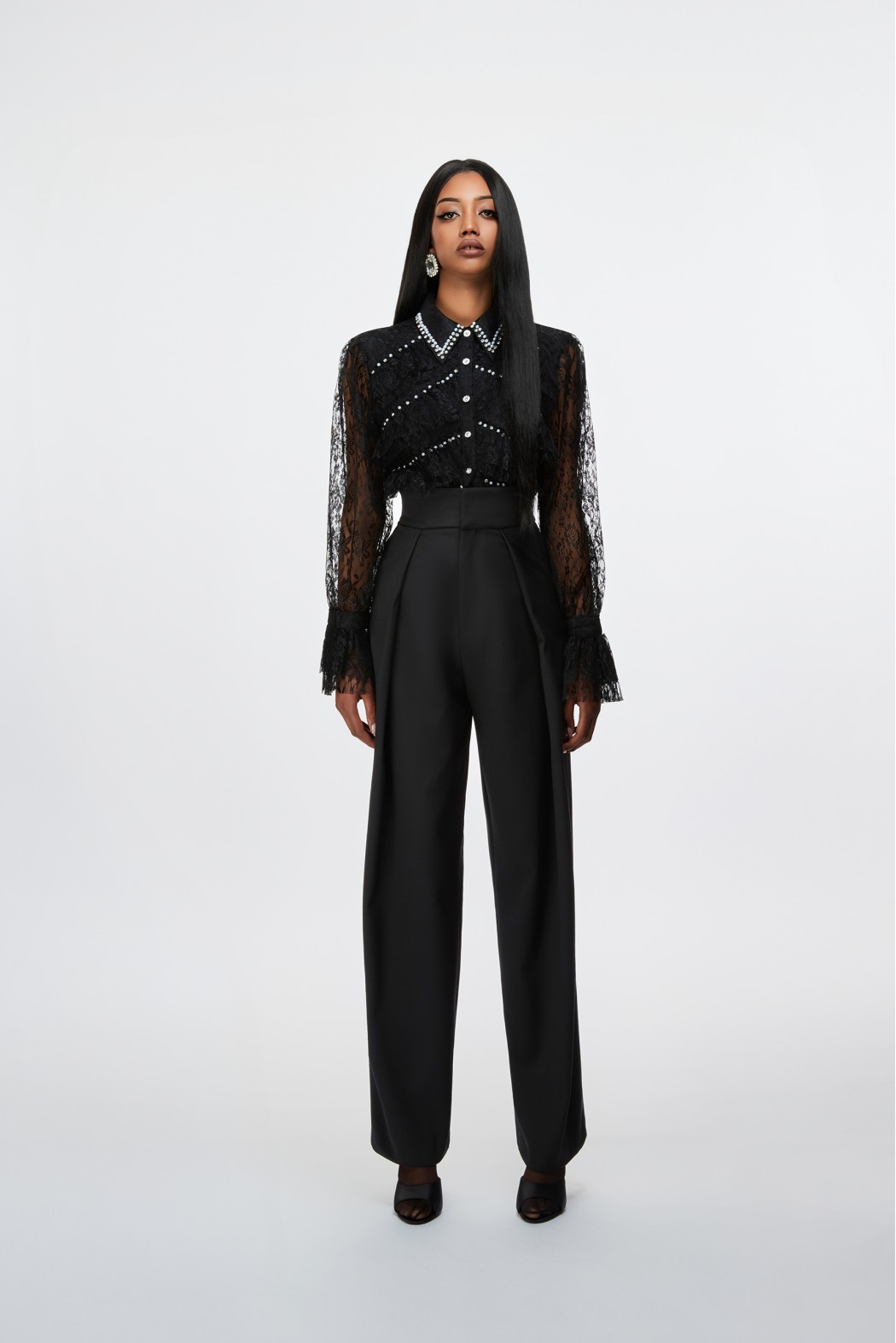 MANILVA CAMICIA NERO