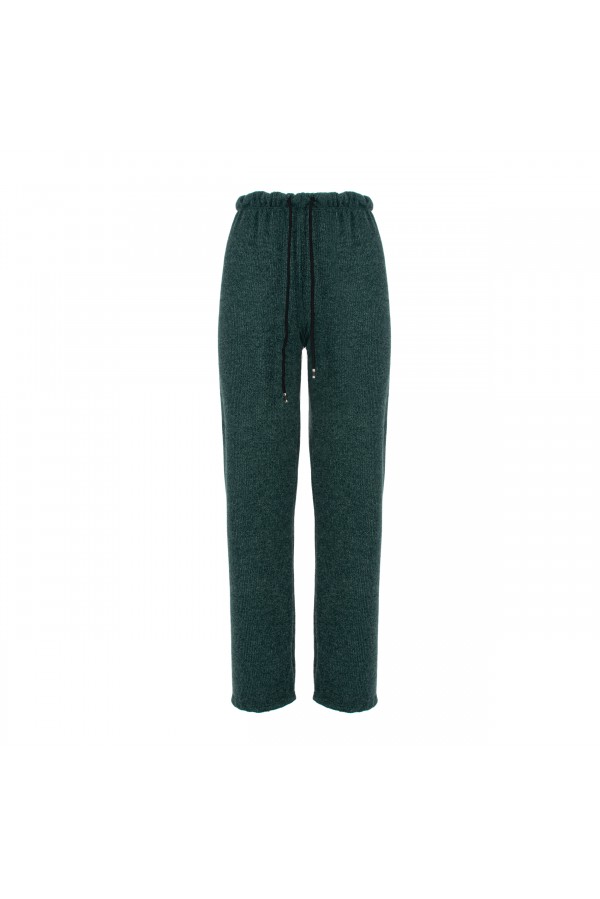 U R Ink RAFFAELLA054W1A8 PANTALONI GREEN