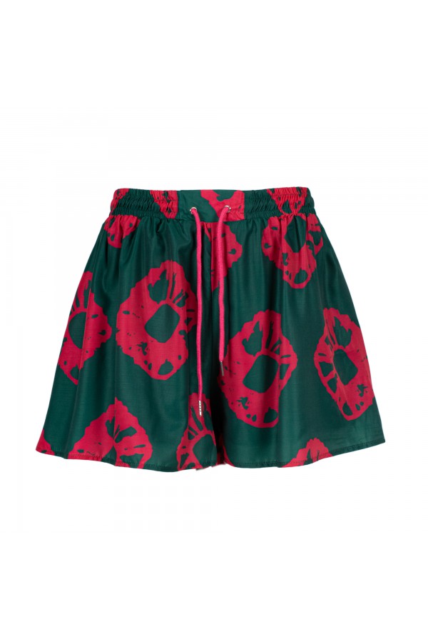 ARANJUEZ   094S411 SHORTS VERDE/MAGENTA