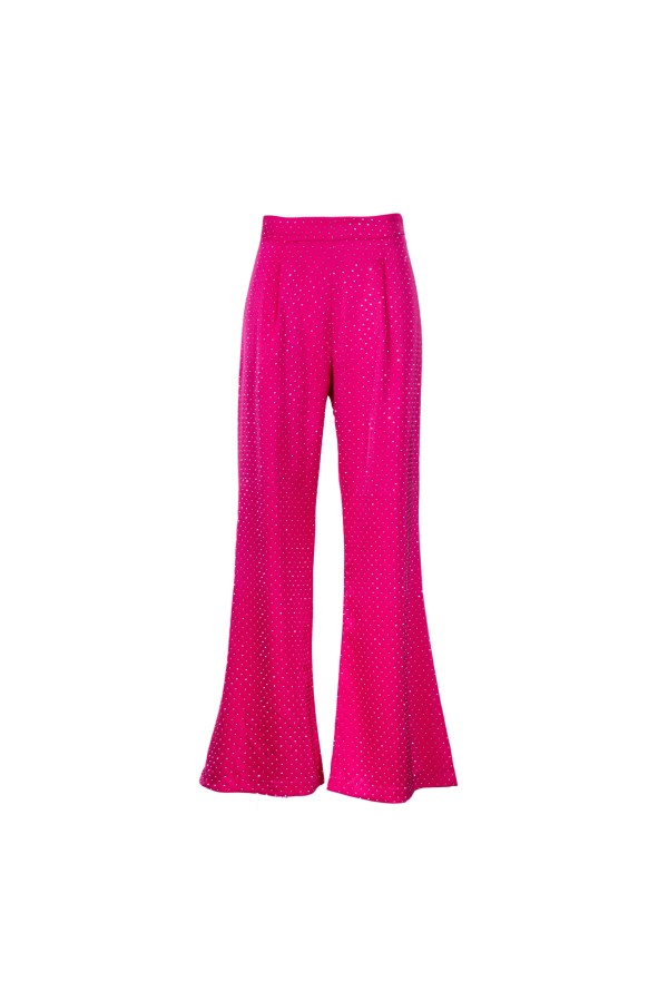 CUBA       244W49C PANTALONI FUCSIA