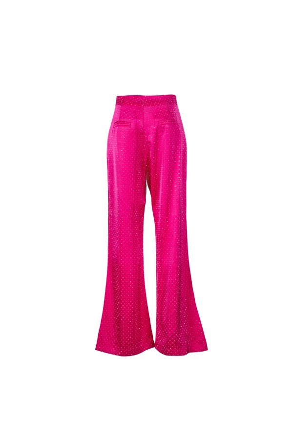 CUBA       244W49C PANTALONI FUCSIA