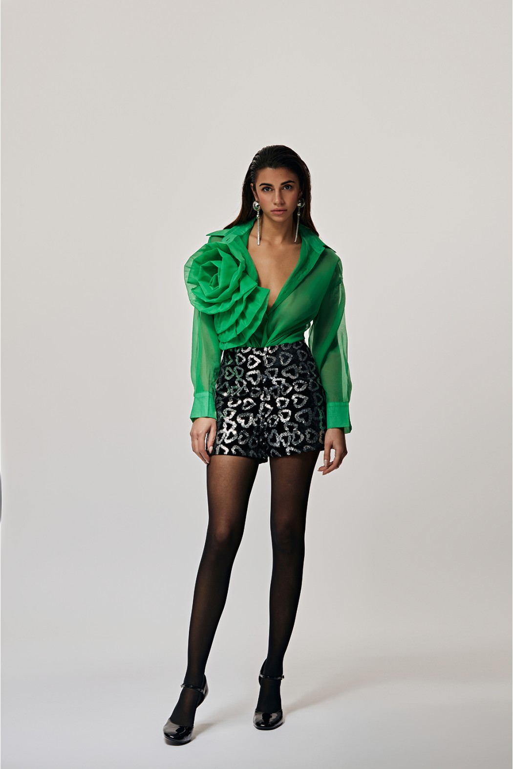 EIVISSA    254W4F2 CAMICIE e BLUSE VERDE