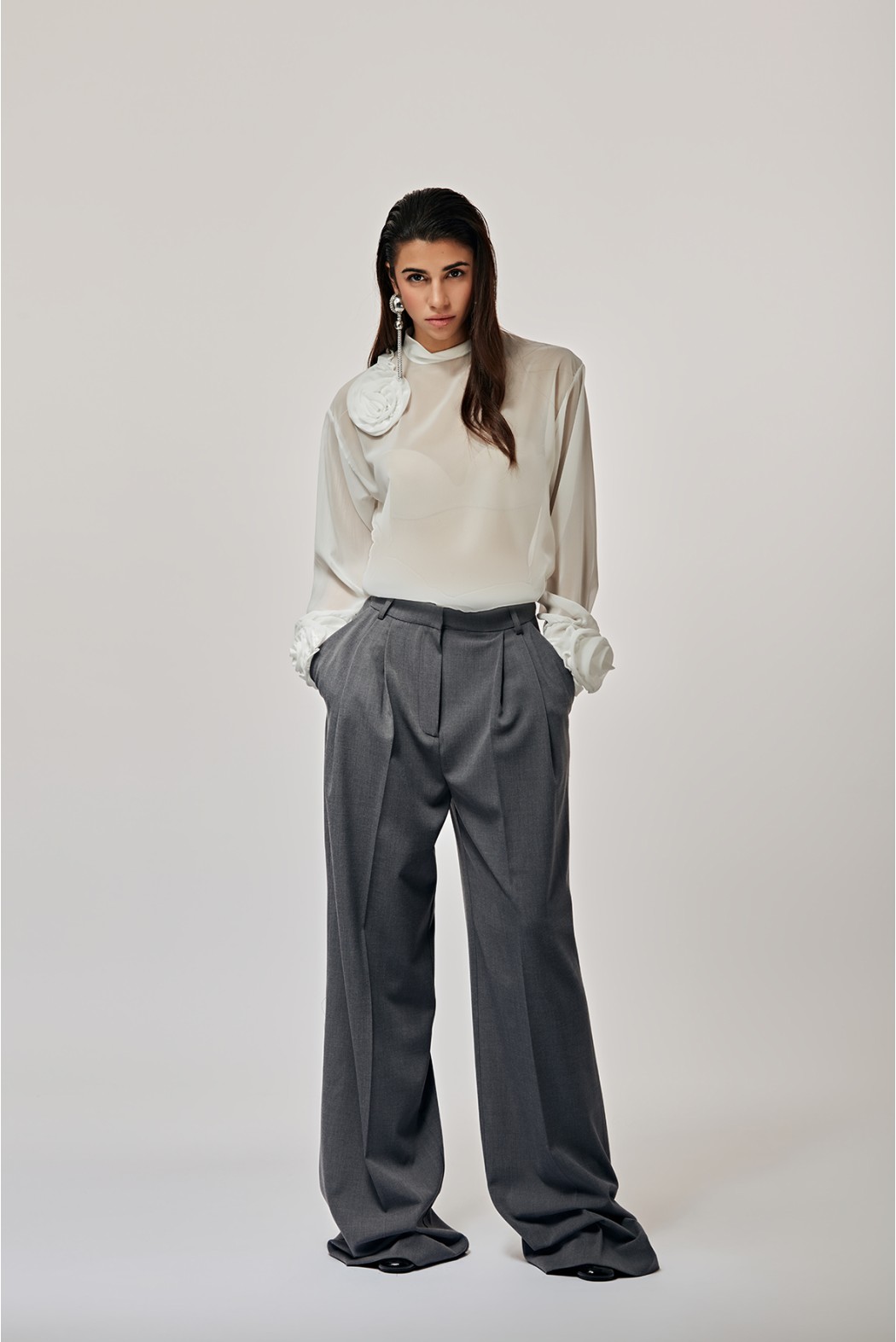 LAS HERAS  234W4D7 CAMICIE e BLUSE BIANCO