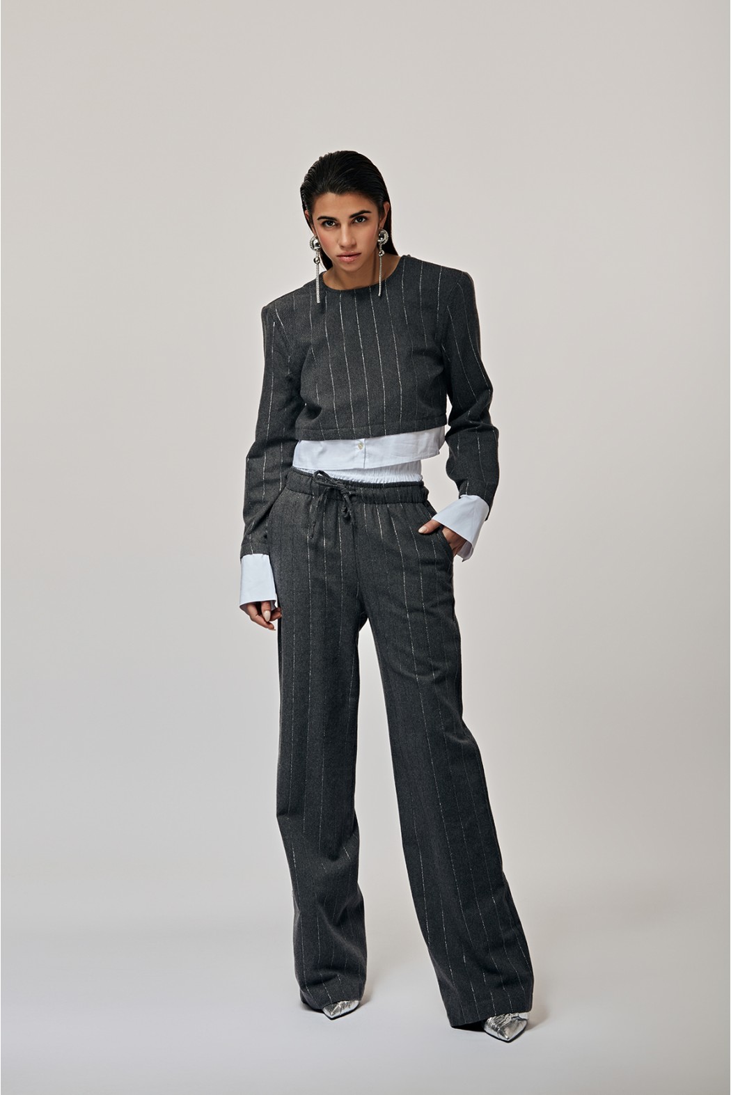 MOA        234W42X CAMICIE e BLUSE GRIGIO