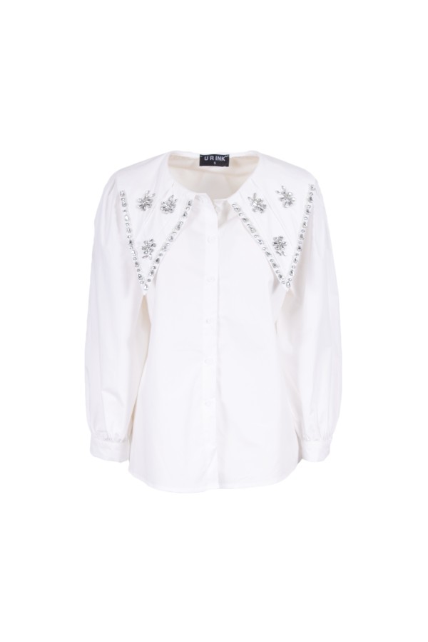 ALMERÍA    254W4D7 CAMICIE e BLUSE BIANCO