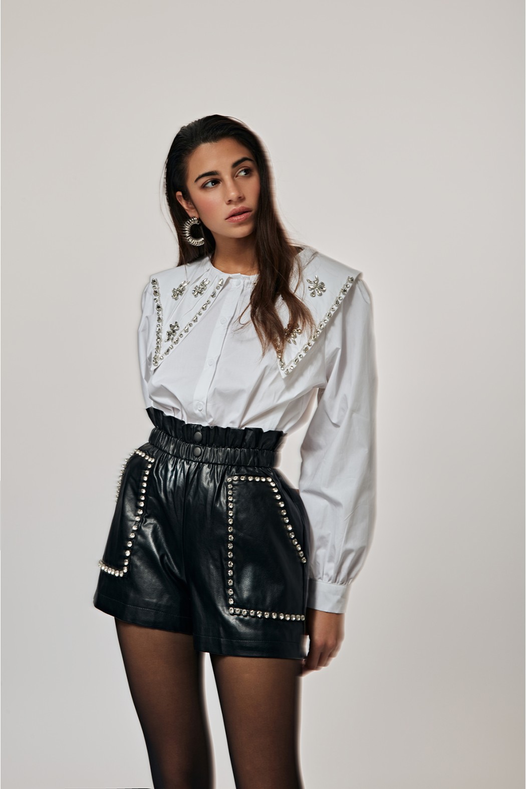 CAOBA      094W4D6 SHORTS NERO