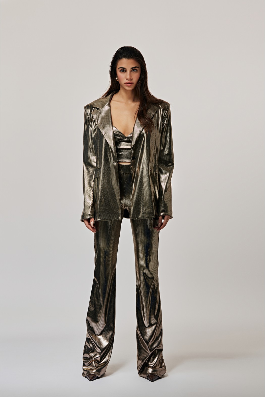 MATUN      244W4U0 PANTALONI ORO