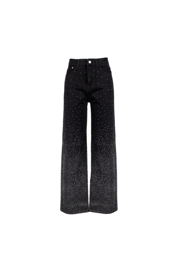 ANJOS      104W5D6 JEANS NERO