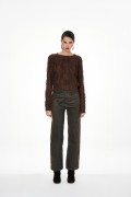 CATU       244W530 PANTALONI CAFFÉ