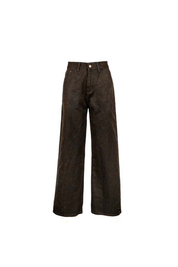CATU       244W530 PANTALONI CAFFÉ