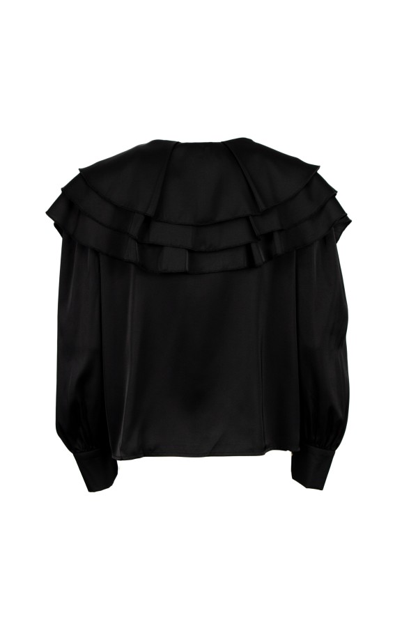 KAYAPO     234W5D6 CAMICIE e BLUSE NERO
