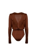 LA BAJADA  154W5I6 TOP e BODY TABACCO