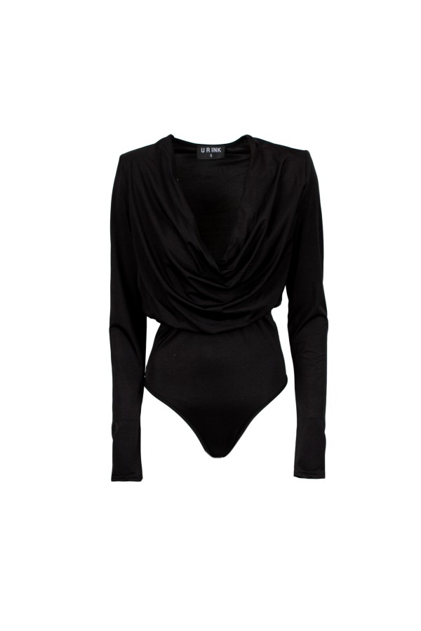LA BAJADA  154W5D6 TOP e BODY NERO