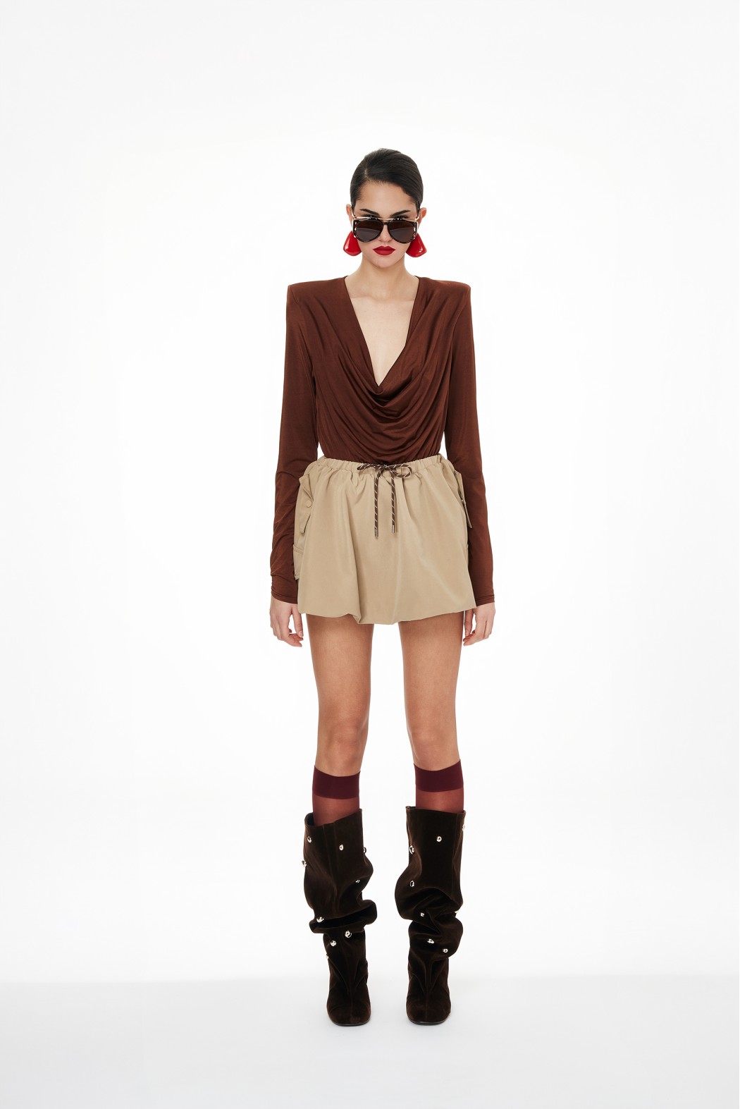 MACAYO     014W5B0 GONNE BEIGE