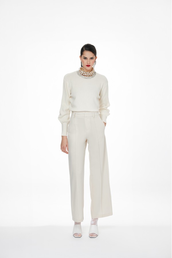 TACAJO     244W5H1 PANTALONI BURRO