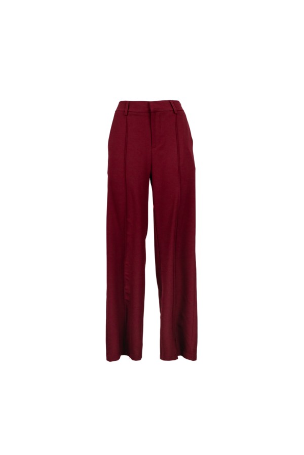 TACAJO     244W5A7 PANTALONI BORDEAUX