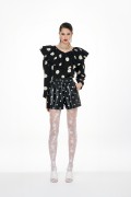 TIBU       234W51L CAMICIE e BLUSE NERO-BURRO