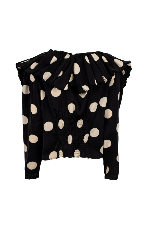 TIBU       234W51L CAMICIE e BLUSE NERO-BURRO