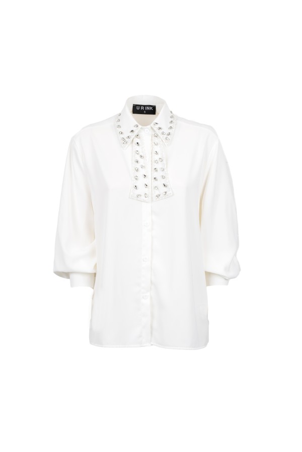 TOCOA      254W5D7 CAMICIE e BLUSE BIANCO