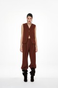 VIVEIRO    244W5I6 PANTALONI TABACCO