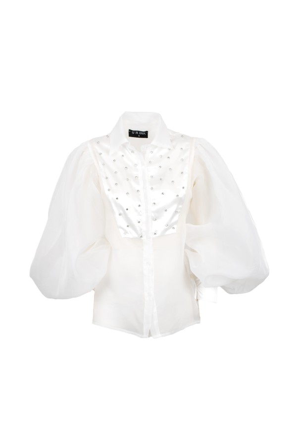 YUMA       254W5D7 CAMICIE e BLUSE BIANCO