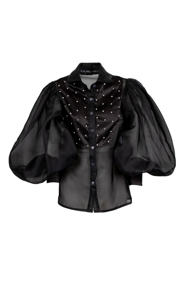 YUMA       254W5D6 CAMICIE e BLUSE NERO